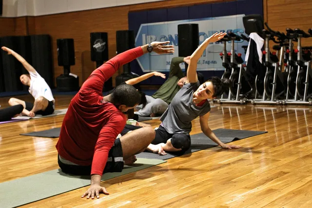 exercise, gymnasium, exercising, stretch, exercises, gym, recreation, stretching, man, women, exercise, gym, gym, gym, gym, gym, stretching. Fitness studio capacity, formats and timetable planning for new owners