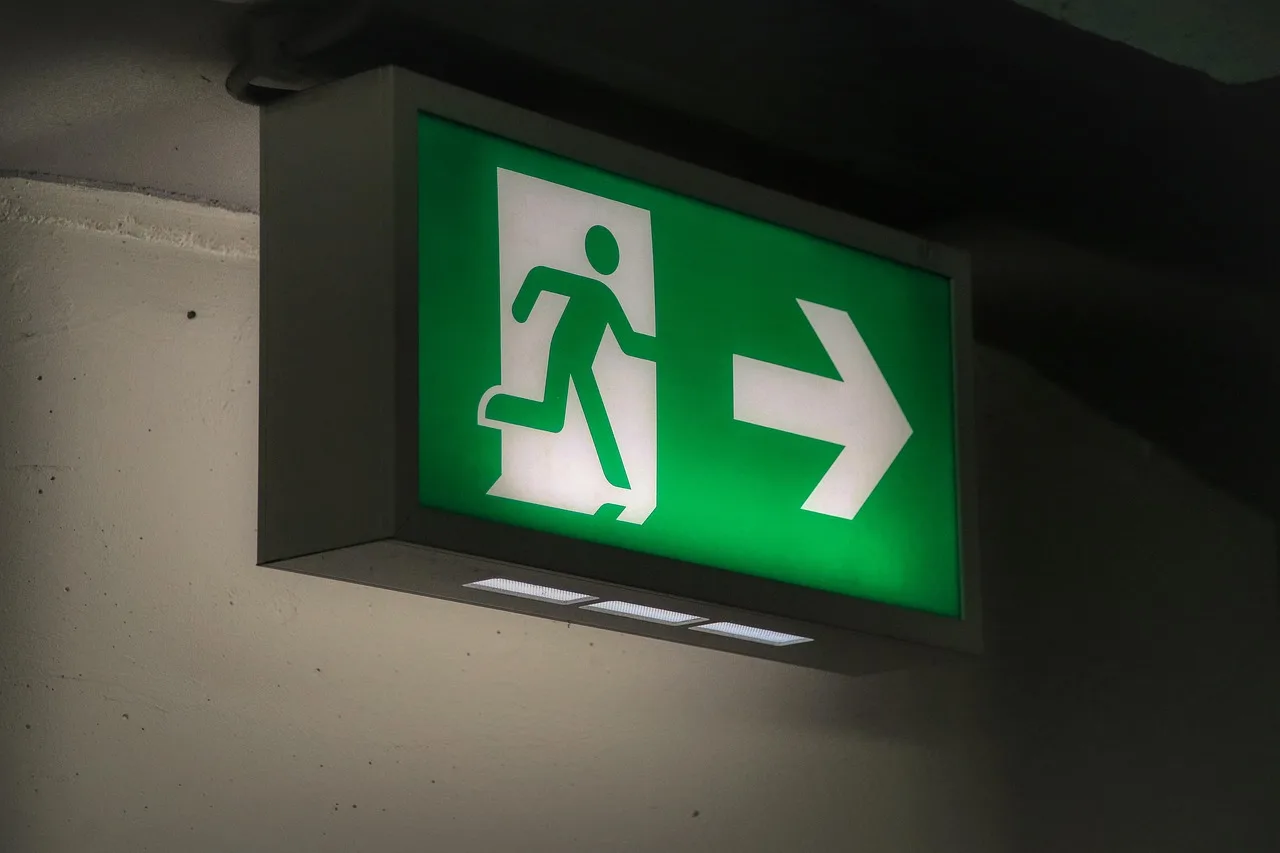emergency exit, not, danger, way out, fire, rescue, help, emergency exit, emergency exit, emergency exit, emergency exit, emergency exit. Gym Class Capacity Calculator: US Occupancy Math and Fire Code